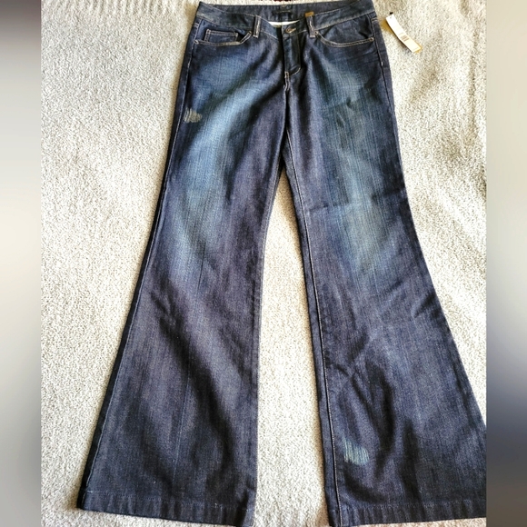 Elie Tahari, size 10, Malory Trouser, A18 Black Indigo - Picture 1 of 6